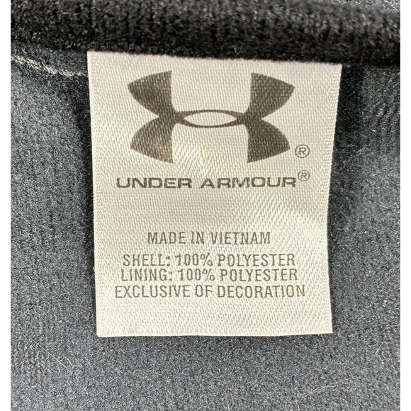 UVA-Wise Cavaliers Under Armour 2XL Grey Hooded Insulated Full Zip Jacket - Picture 11 of 12